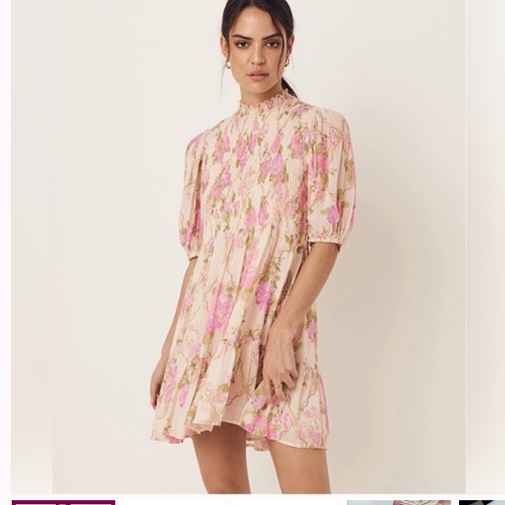 Spell & The Gypsy Rose Garden
Mini Dress Pink Organic Cotton Blend